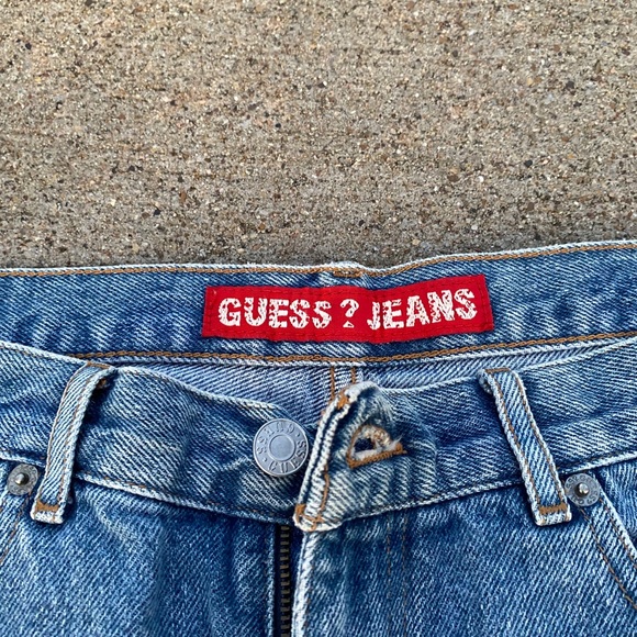 VINTAGE guess ? jean shorts - Picture 10 of 11